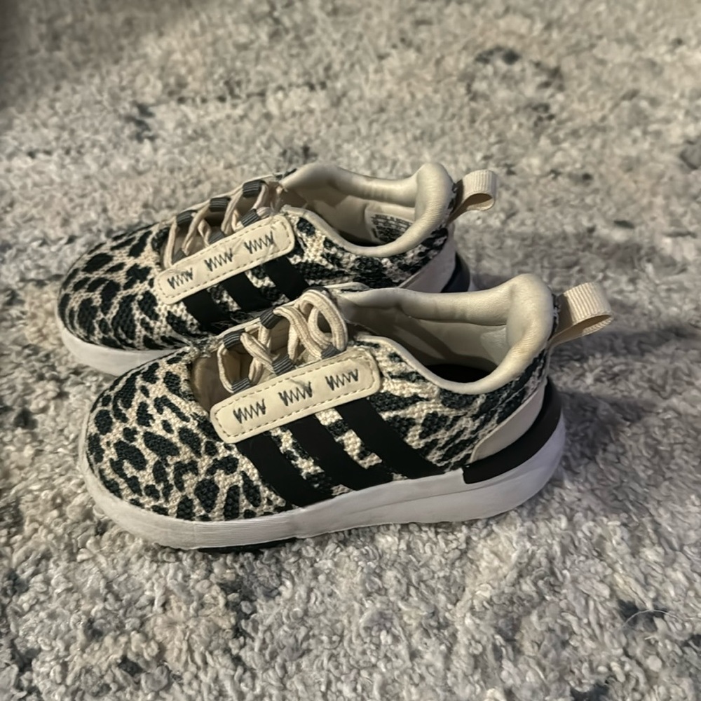 Adidas animal print shoe